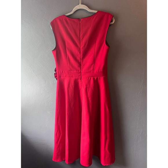 Lindy Bop Red Dress L - Picture 4 of 4